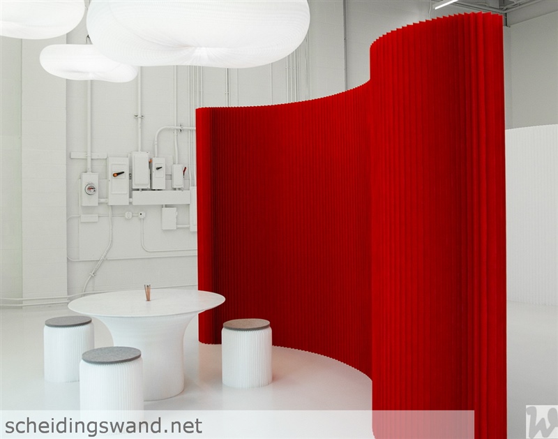 16 molo softwall custom colour Pantone 200C Red