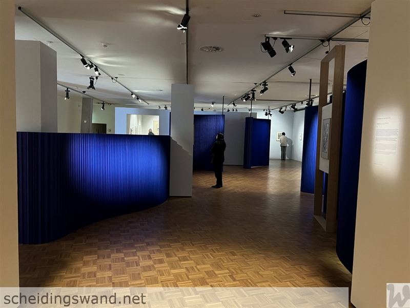 06 Kunsthal Rotterdam molo paper softwall blue