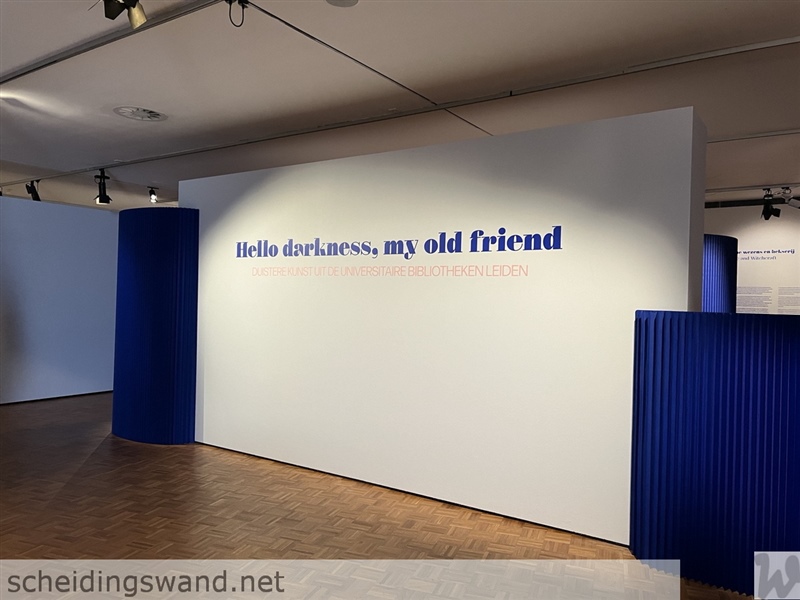 07 Kunsthal Rotterdam molo paper softwall blue