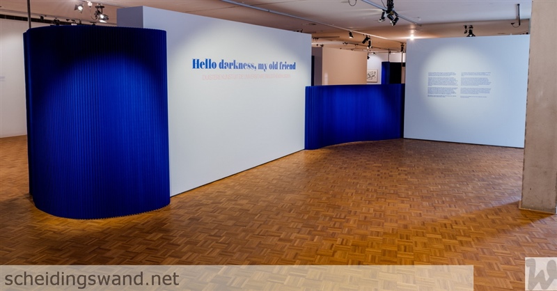 10 Kunsthal Rotterdam molo paper softwall blue