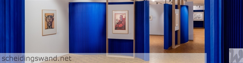 11 Kunsthal Rotterdam molo paper softwall blue