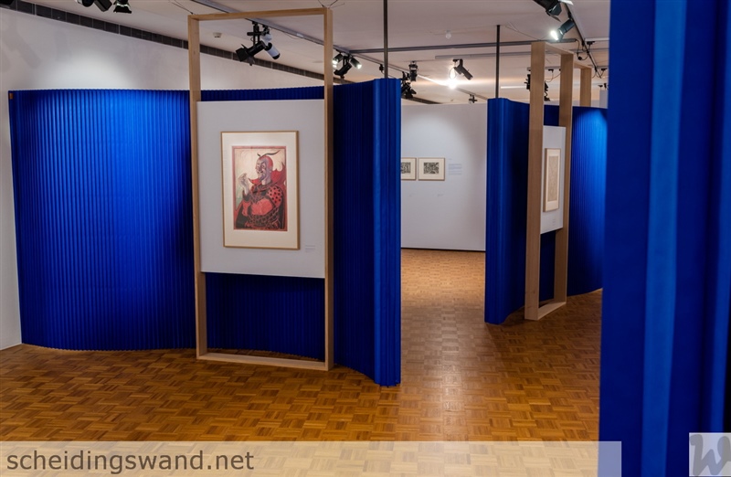 14 Kunsthal Rotterdam molo paper softwall blue